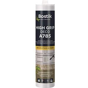 Bostik A785 High Grip Deco wit 1K dispersielijm (390g) 300ml cartridge
