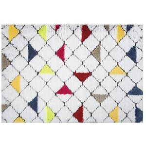 Spirella WC GRID MULTICOLOR 55x65 cm badmat / -mat, acryl, 65 x 55 cm