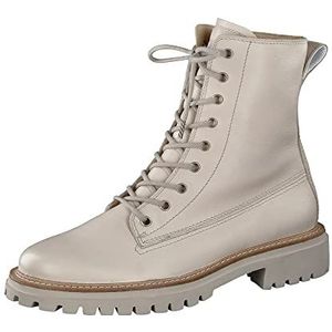 Paul Green Veterlaarzen voor dames, combat boots, Beige 062, 40 EU