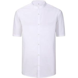 Misemiya - Serverhemd met korte mouwen voor heren - uniform van gastvrijheid voor heren - 8275B, Wit, XS