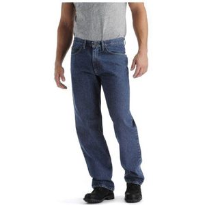 Lee Heren Relaxed Fit Straight Leg Jeans, Middensteen, 42W x 34L