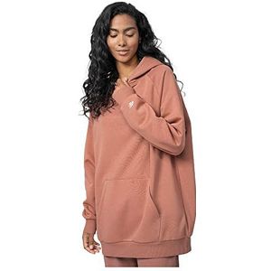 4F Sweatshirt F247 zalmkleur koraal maat S voor dames, zalm koraal, S