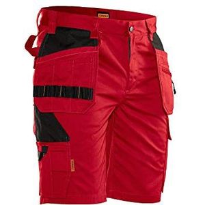 Jobman Workwear 2722, 272220-4199-C52 korte broek, rood, C52