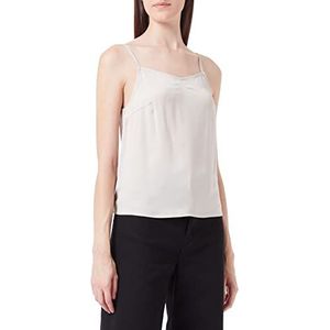 TOM TAILOR Dames Basic blousetop 1032272, 29517 - Sand Stone Beige, 34