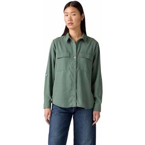 Doreen - Utility Shirt - Lichtblauw - 100% Lyocell