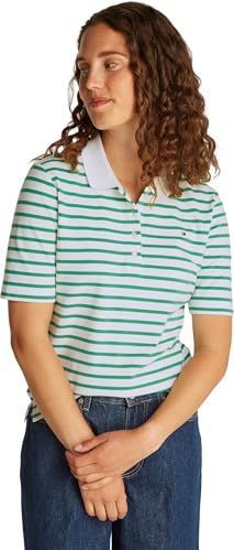 TOMMY HILFIGER - 1985 REG PIQUE POLO SS - Polo - Wit - Katoen