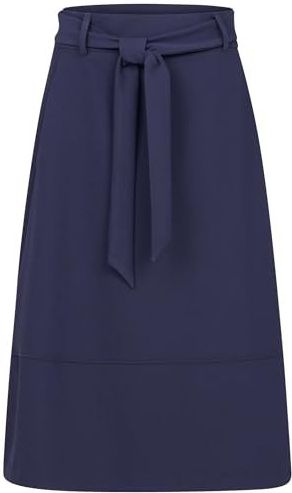 Strokenrok - Marine - 71% Polyester, 22% Viscose, 7% Elastaan