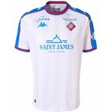 Kappa - KOMBAT SS THIRD 2025 - Sportshirt - Wit Lichtblauw Rood