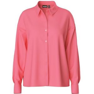 PCFRANAN LS Shirt NOOS BC, roze, citroen, M