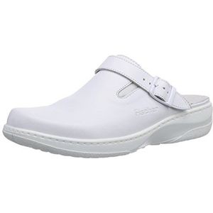 Fischer Clogs voor dames, wit 111 wit, 41 EU