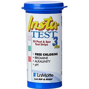LaMotte Insta-Test 3-weg zwembad en spa teststrip (testen voor chloor, broom, pH en alkaliniteit)