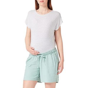 MAMA.LICIOUS Mlbeach New Woven String Shorts voor dames, granietgroen, M