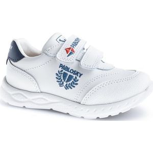 Pablosky 296902 Sneakers voor kinderen, uniseks, Wit, 23 EU