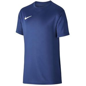 Nike Uniseks-Kind Short Sleeve Top Y Nk Df Park Vii Jsy Ss, Minuit Marine/Blanc, BV6741-410, XL