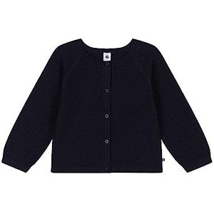 Petit Bateau Cardigan voor meisjes, Smoking Blauw, 3 Jaren