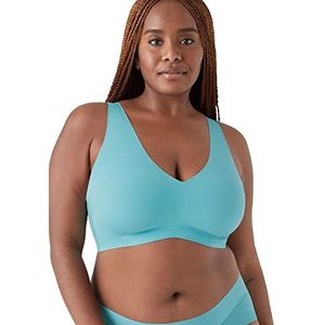 True & Co Dames True Body Lift V-hals beha, aqua, 70F/75E - S