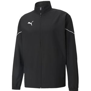 Puma Herren Trainingsjacke Teamrise Sideline Jacket, Black-Puma White, XL, 657326