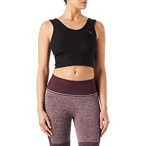 PUMA Dames Studio Yogini Luxe Crop Tanktop