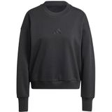 adidas - Sweatshirt - Grijs - Katoen Fleece - Losse Pasvorm