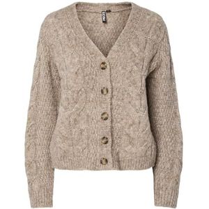 Pcnina - Gebreid Vest - V-hals - Lange Mouwen - Regular Fit