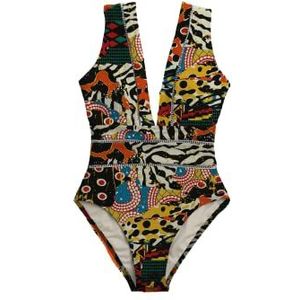 Averie Harlow One Piece Swimsuit voor dames, Meerkleurig, M