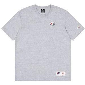 Champion Legacy Retro Sport (220323) - SS Crewneck T-shirt, Grijs Melange, XS Retro Sport Heren FW24, Grijs Melange, XS