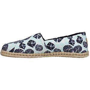 TOMS Alpargata Rope, platte mocassin voor dames, Lichtblauw, 43 EU