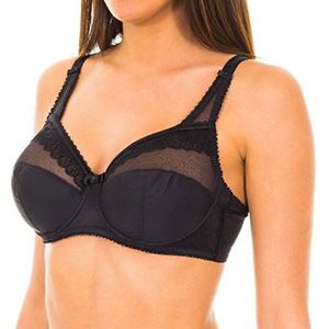 Playtex - Cœur Croisé - Omsluitende BH - Zwart - Polyamide