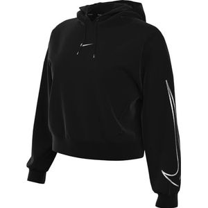 NIKE One Df Gx Sweatshirt met capuchon Black/Metallic Silver XS