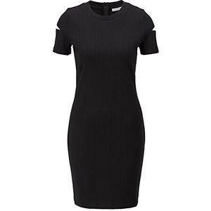 BOSS C_esymona casual zakelijke jurk voor dames, zwart 1, L