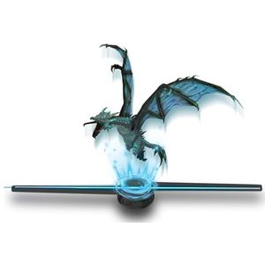 Missyou 3D Hologram Fan 50CM LED Holografische Projector met 276 LED’s, WiFi & APP Besturing, Compact en Draagbaar, Inclusief 700 Video’s – Voor Beurzen, Evenementen & Reclame