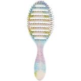 Natte haarborstel voor snel drogen - Splatter (kleurwas) - geventileerd ontwerp en ultrazachte HeatFlex-borstelharen zijn föhnen veilig met ergonomisch handvat beheert klitten en oncontroleerbaar haar