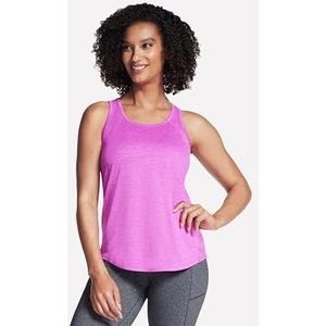 Skechers Dames Go Dri Performance Tank Roze M, roze, M