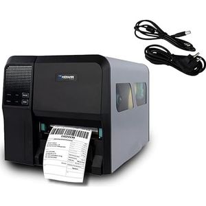 HDWR OPrint-IA200WN labelprinter, groot, thermisch en thermisch, 203 dpi, snelheid 203 mm/s, USB, LAN, WLAN, ideaal voor magazijnen en distributiecentra