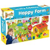Lisciani games 1. Leeftijd - carotina baby - happy farm - box a formes-72248, 72248, blauw, groen