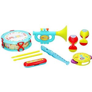 Let's Play 9-delig Instrumentenset - Speelgoedinstrument