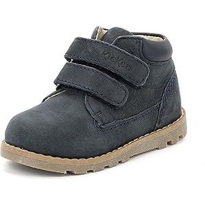 Kickers Nogankro Enkellaarzen voor kinderen, uniseks, marineblauw, 19 EU