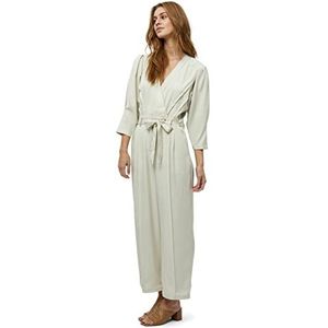 Minus Nilin Jumpsuit | Beige Jumpsuit voor Dames UK | Spring Jumpsuits Dames | Maat 8