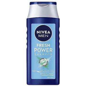 Nivea - Fresh Power Shampoo - 250 ml - Vegan - Siliconenvrij - Met Menthol