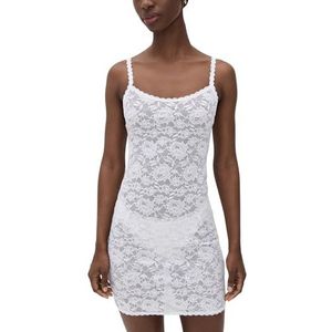 Cosabella Dames Nachthemd Nooit Zeg Nooit Foxie Chemise Kant, Wit (wit), XL