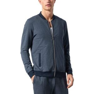 Schiesser Herenjas pyjama-bovendeel, donkerblauw/maat 48