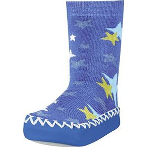 Playshoes Uniseks kinderpantoffels, sterren, blauw, 23/26 EU