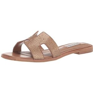 Steve Madden Hadyn sandaal voor dames, Brons Strass, 5