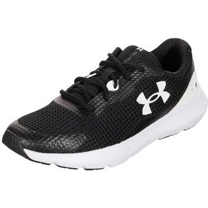 Under Armour UA BGS Surge 3, Sneakers jongens, Black/White/White, 38 EU