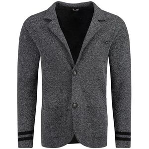 Key Largo - Already Jacket - Gebreide Jas - Antraciet - Heren