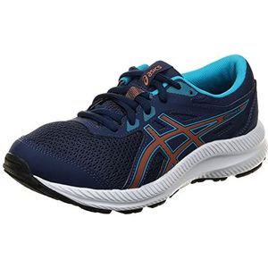 ASICS Unisex kinderen inhoud 8 G sneakers, Blue Índigo Sol De Durazno, 32.5 EU