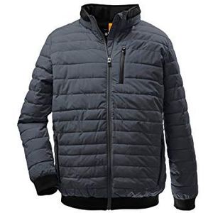 STOY Heren Thiant Mn Quilted Jckt A gewatteerde jas met oprolbare capuchon - grote maten