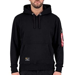 ALPHA INDUSTRIES Fighter Squadron Hoody voor heren, 03, zwart, L