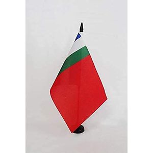 Indonesische Molukse tafelvlag 21x14cm - KLEINE Molukse KANTOORVLAG 14 x 21 cm - AZ VLAG