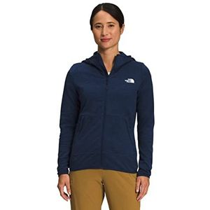 THE NORTH FACE Dames Canyonlands Full Zip Hooded Sweatshirt (Standaard en Plus Size), Summit Navy Dark Heather, XL
